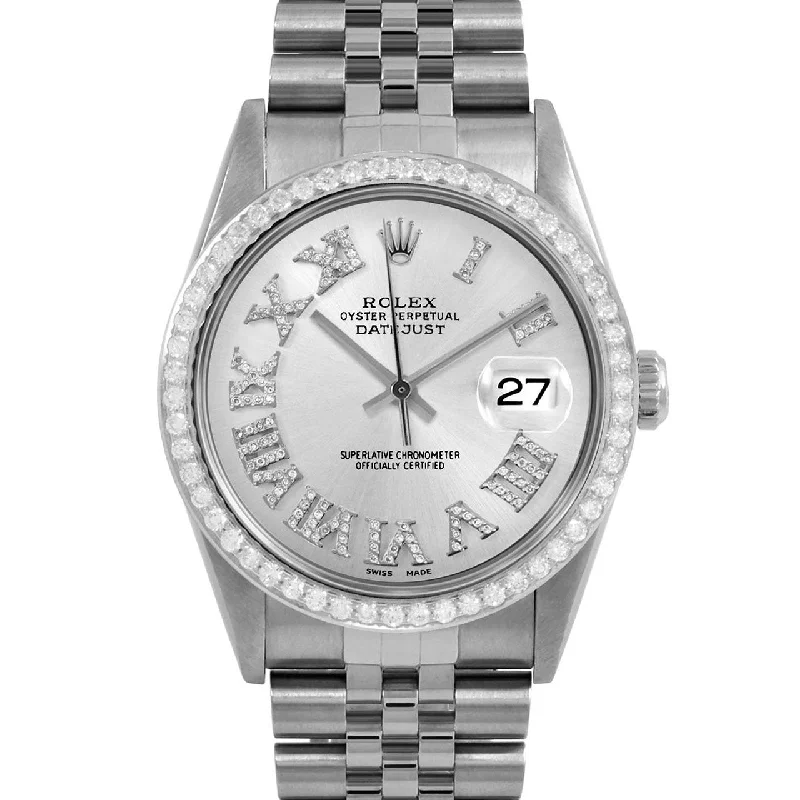 Rolex Datejust 36mm | 16234-SLV-FDR-BDS-JBL