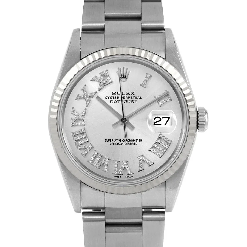 Rolex Datejust 36mm | 16234-SLV-FDR-FLT-OYS