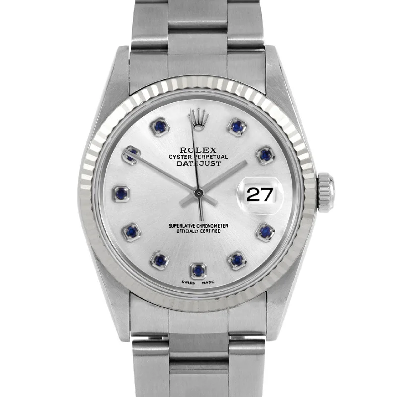 Rolex Datejust 36mm | 16234-SLV-SPH-AM-FLT-OYS