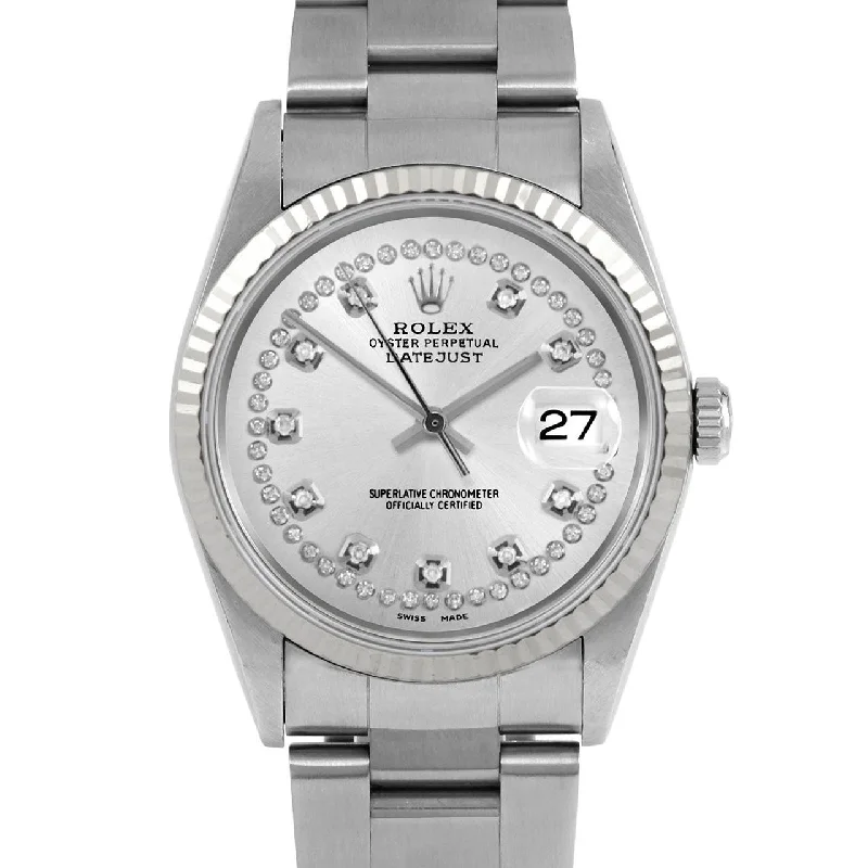 Rolex Datejust 36mm | 16234-SLV-STRD-FLT-OYS