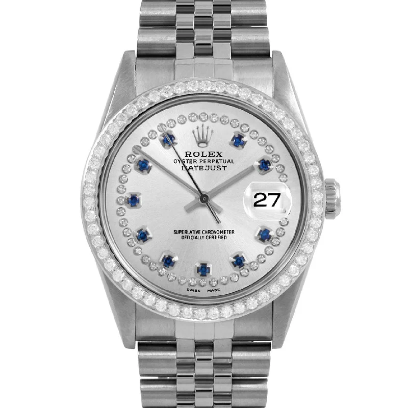 Rolex Datejust 36mm | 16234-SLV-STRS-BDS-JBL