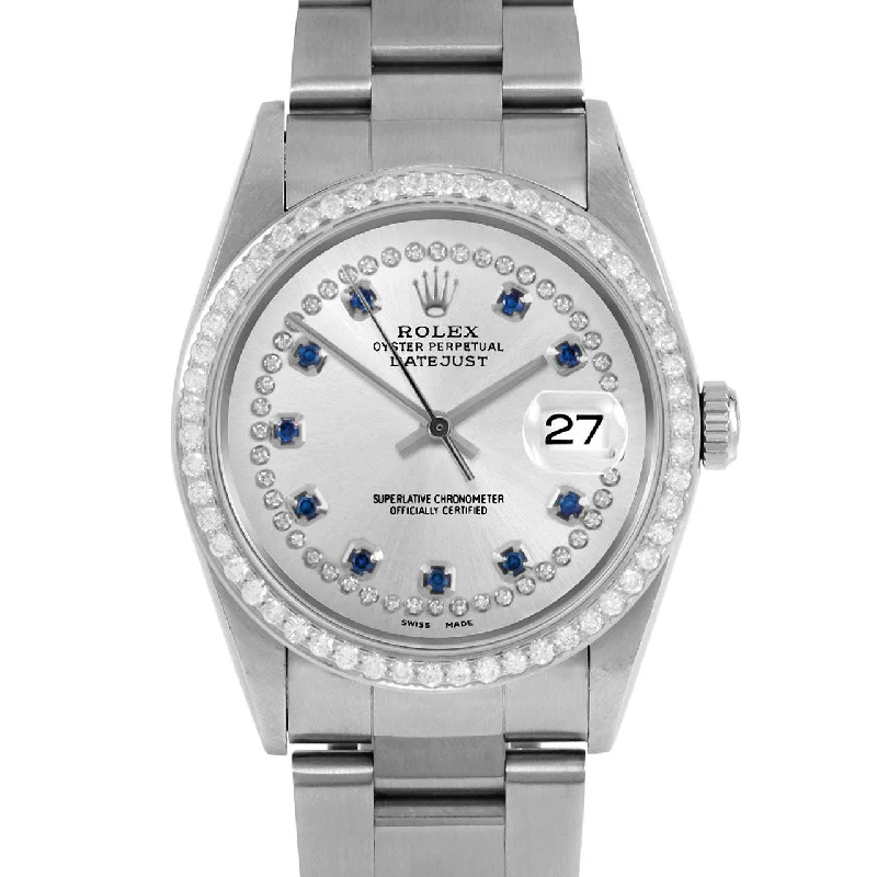 Rolex Datejust 36mm | 16234-SLV-STRS-BDS-OYS