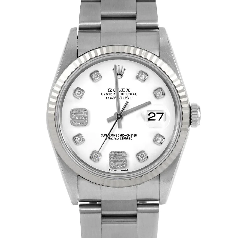 Rolex Datejust 36mm | 16234-WHT-8DA69-FLT-OYS