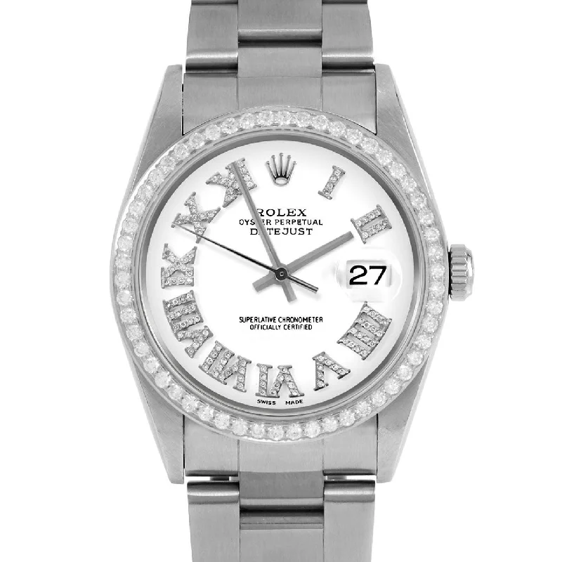 Rolex Datejust 36mm | 16234-WHT-FDR-BDS-OYS