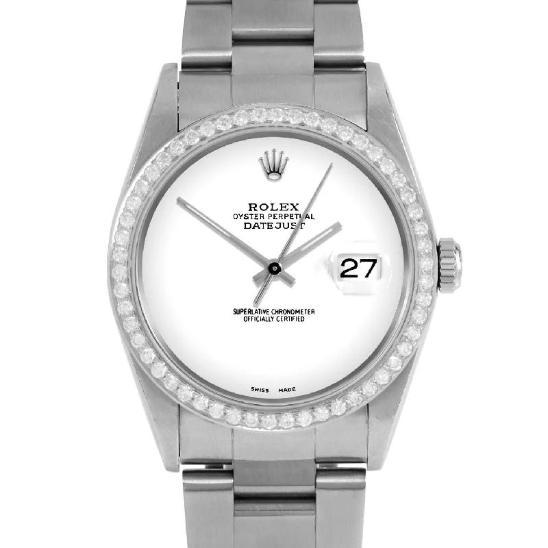 Rolex Datejust 36mm | 16234-WHT-NOHM-BDS-OYS