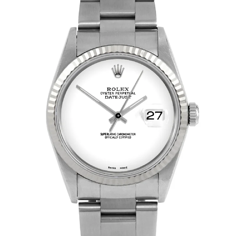 Rolex Datejust 36mm | 16234-WHT-NOHM-FLT-OYS