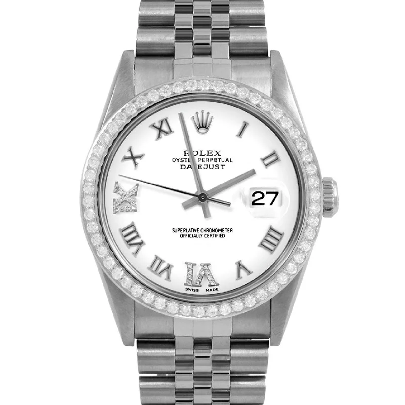 Rolex Datejust 36mm | 16234-WHT-RDR69-BDS-JBL