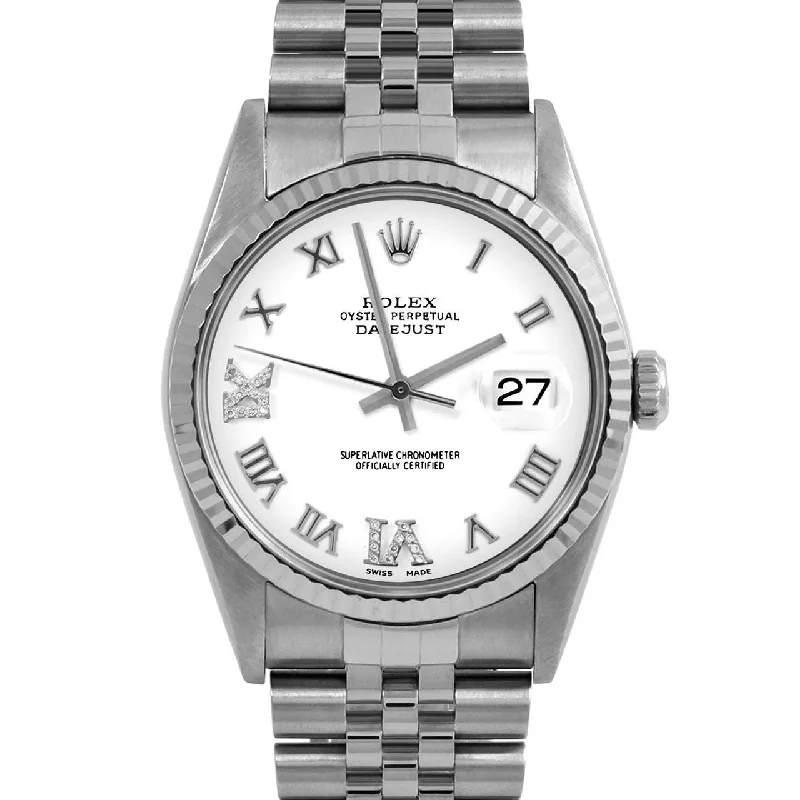 Rolex Datejust 36mm | 16234-WHT-RDR69-FLT-JBL