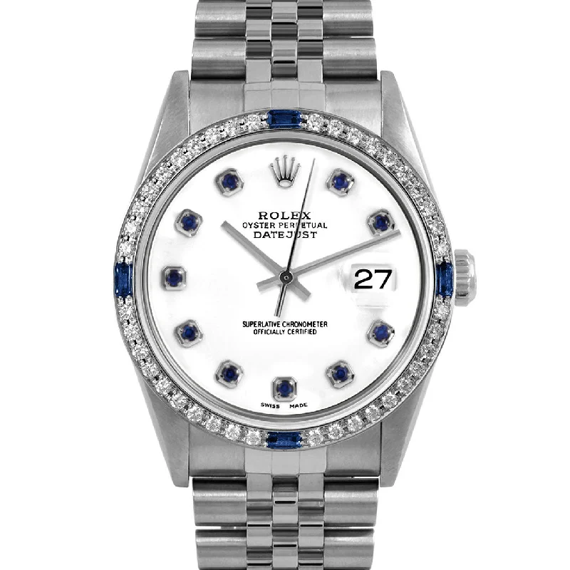 Rolex Datejust 36mm | 16234-WHT-SPH-AM-4SPH-JBL