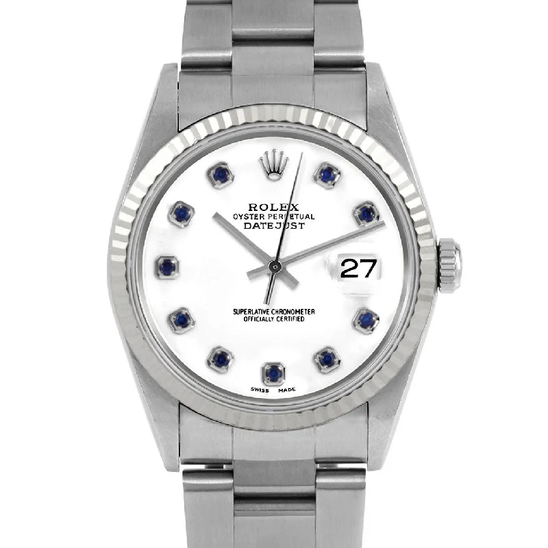 Rolex Datejust 36mm | 16234-WHT-SPH-AM-FLT-OYS