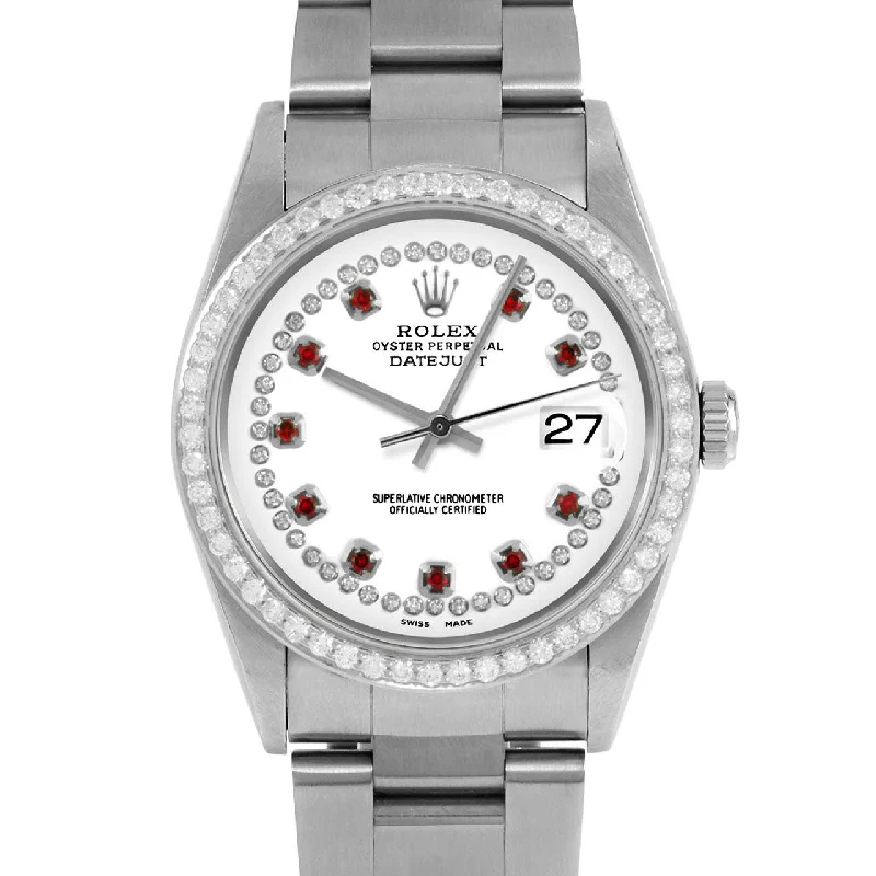 Rolex Datejust 36mm | 16234-WHT-STRR-BDS-OYS