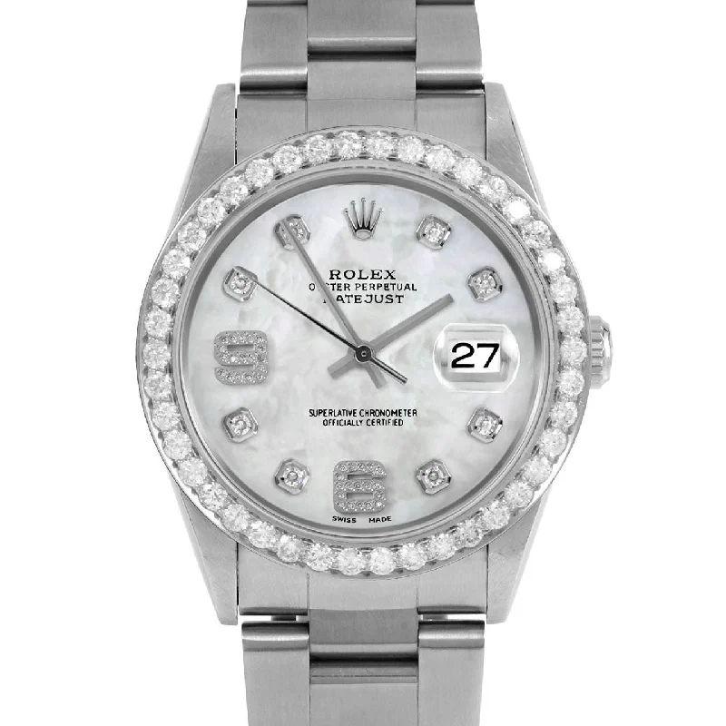 Rolex Datejust 36mm | 16234-WMOP-8DA69-25CT-OYS