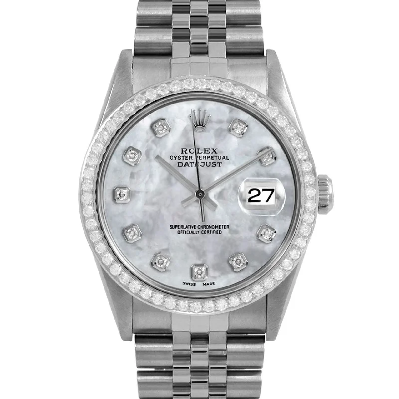 Rolex Datejust 36mm | 16234-WMOP-DIA-AM-BDS-JBL