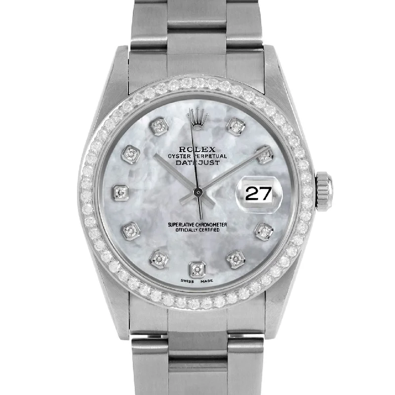 Rolex Datejust 36mm | 16234-WMOP-DIA-AM-BDS-OYS