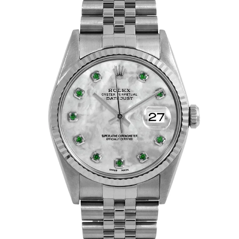 Rolex Datejust 36mm | 16234-WMOP-EMD-AM-FLT-JBL