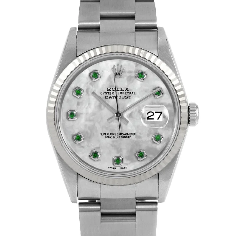 Rolex Datejust 36mm | 16234-WMOP-EMD-AM-FLT-OYS