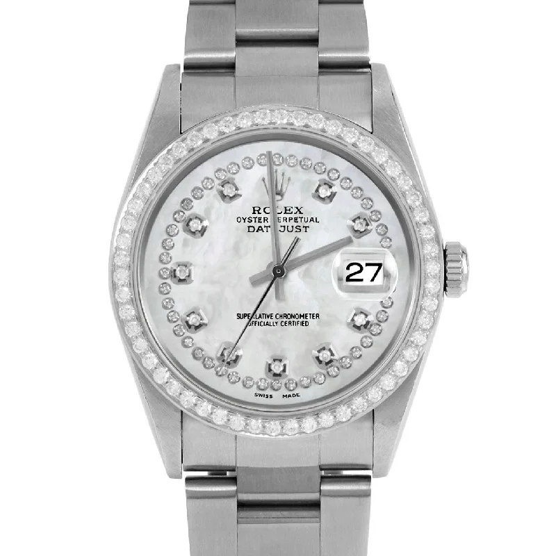 Rolex Datejust 36mm | 16234-WMOP-STRD-BDS-OYS