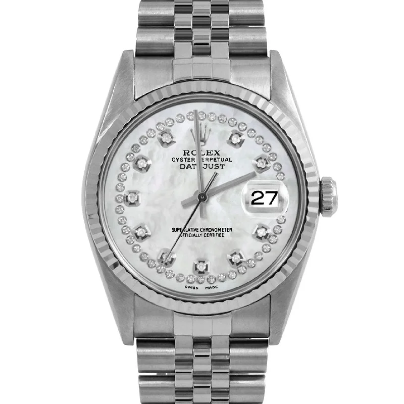 Rolex Datejust 36mm | 16234-WMOP-STRD-FLT-JBL