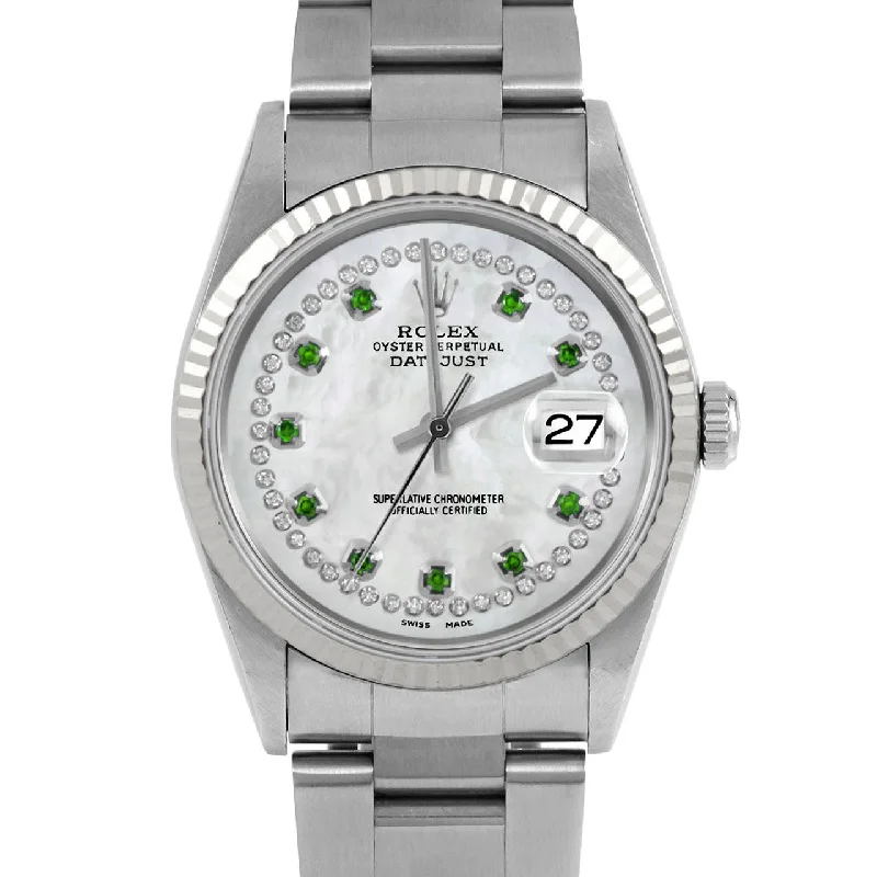 Rolex Datejust 36mm | 16234-WMOP-STRE-FLT-OYS