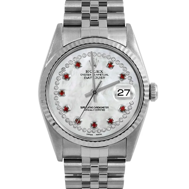 Rolex Datejust 36mm | 16234-WMOP-STRR-FLT-JBL