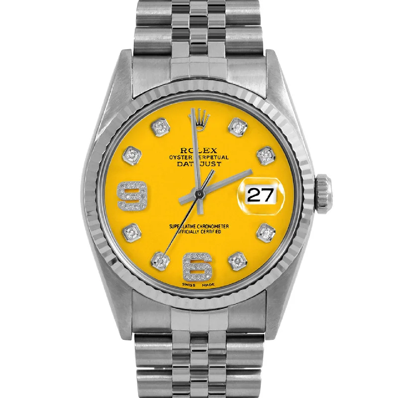 Rolex Datejust 36mm | 16234-YLW-8DA69-FLT-JBL