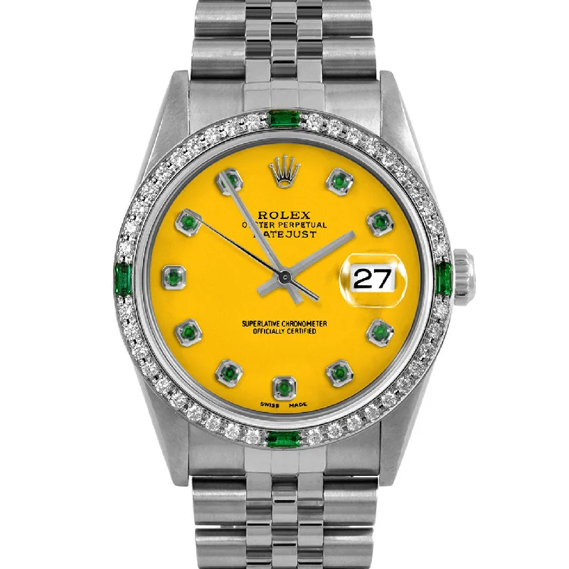 Rolex Datejust 36mm | 16234-YLW-EMD-AM-4EMD-JBL