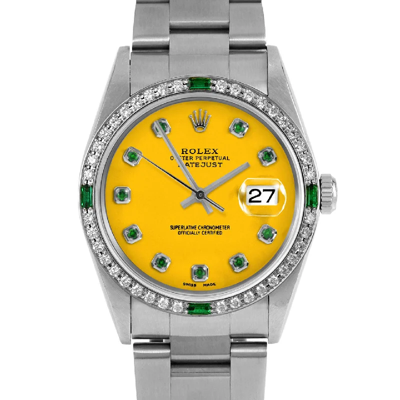 Rolex Datejust 36mm | 16234-YLW-EMD-AM-4EMD-OYS