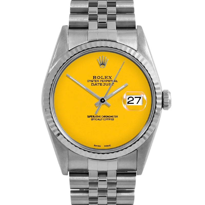 Rolex Datejust 36mm | 16234-YLW-NOHM-FLT-JBL