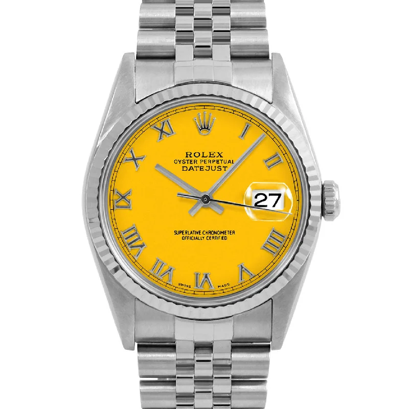 Rolex Datejust 36mm | 16234-YLW-ROM-FLT-JBL