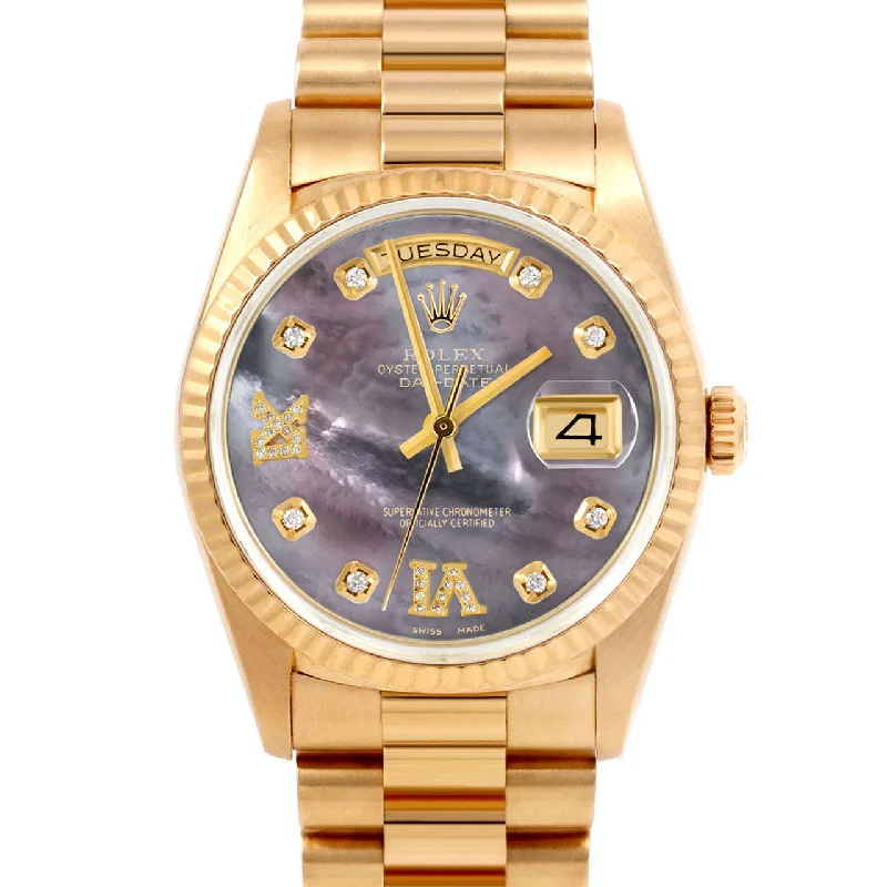 Rolex Day-Date 36mm | 18038-BMOP-8DR69-FLT-PRS