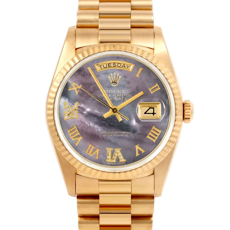 Rolex Day-Date 36mm | 18038-BMOP-RDR69-FLT-PRS