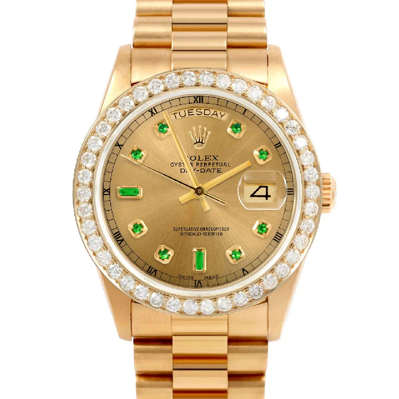 Rolex Day-Date 36mm | 18038-CHM-EMD-AM-25CT-PRS