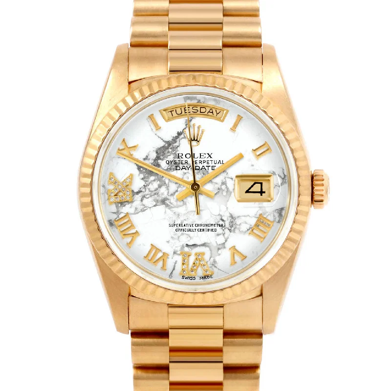 Rolex Day-Date 36mm | 18038-MRB-RDR69-FLT-PRS