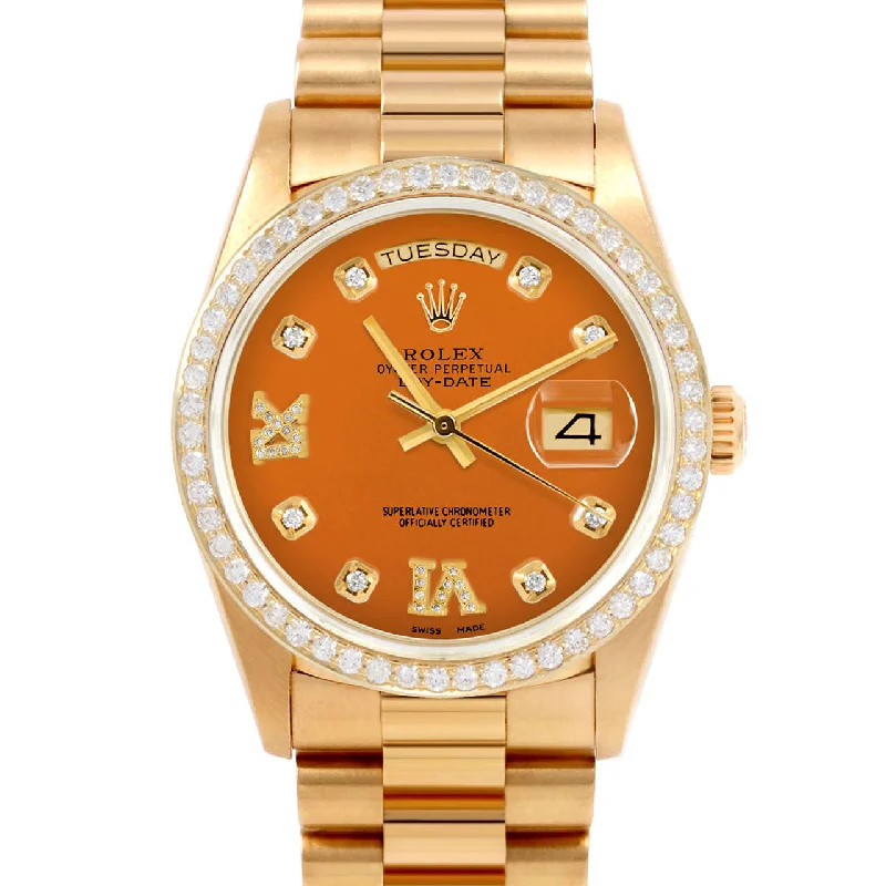 Rolex Day-Date 36mm | 18038-ORN-8DR69-BDS-PRS