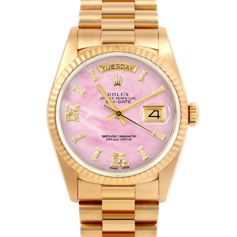 Rolex Day-Date 36mm | 18038-PMOP-DR8I-FLT-PRS