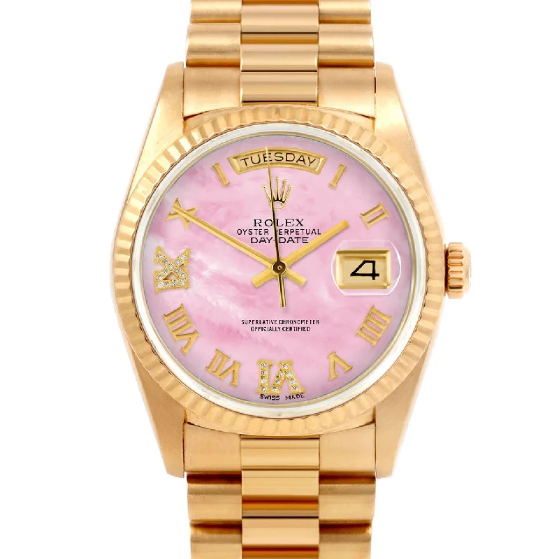 Rolex Day-Date 36mm | 18038-PMOP-RDR69-FLT-PRS