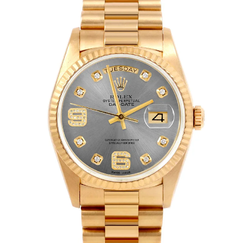 Rolex Day-Date 36mm | 18038-SLT-8DA69-FLT-PRS