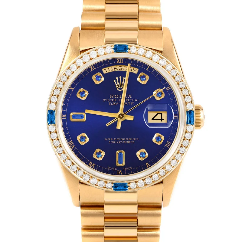 Rolex Day-Date 36mm | 18238-BLU-SPH-AM-4SPH-PRS