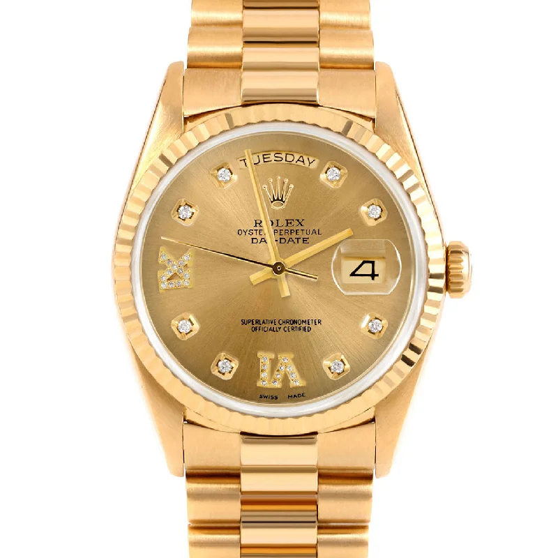 Rolex Day-Date 36mm | 18238-CHM-8DR69-FLT-PRS