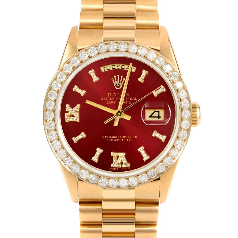 Rolex Day-Date 36mm | 18238-RED-DR8I-25CT-PRS