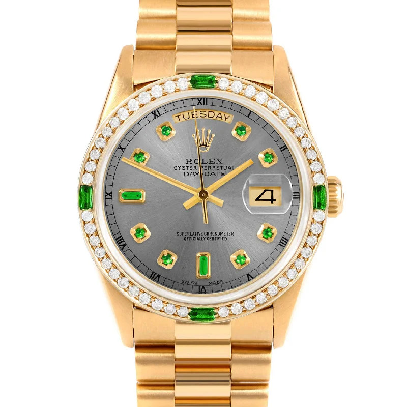 Rolex Day-Date 36mm | 18238-SLT-EMD-AM-4EMD-PRS