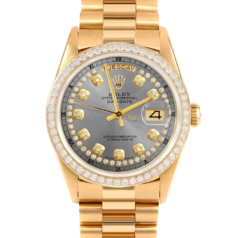 Rolex Day-Date 36mm | 18238-SLT-STRD-BDS-PRS