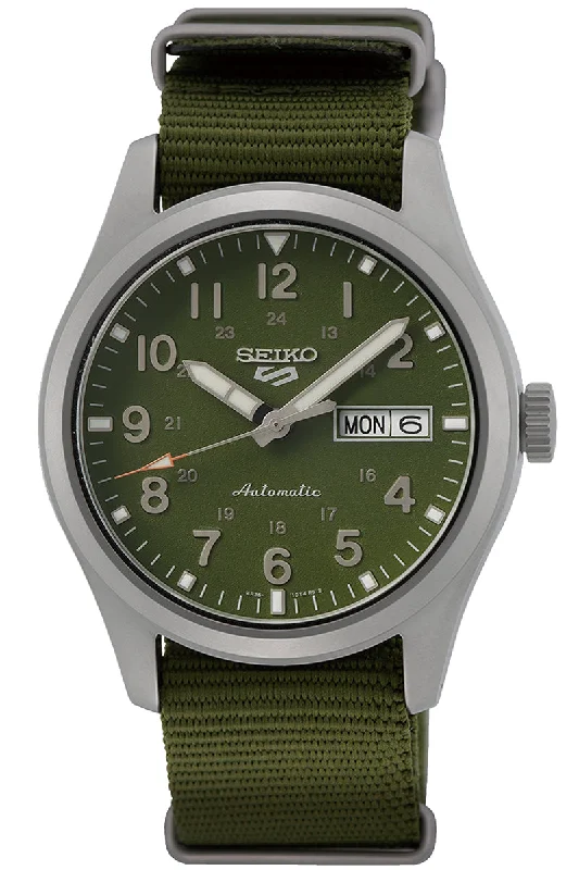 Seiko 5 SRPG33K1 Sports Field Military Automatic Watch