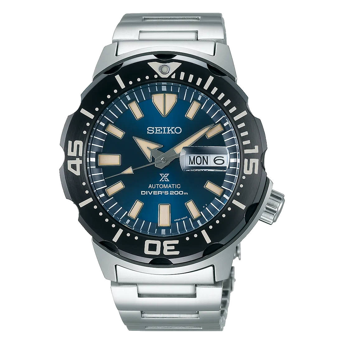 SEIKO Prospex Monster SRPD25K1 Automatic Diver Watch for Men