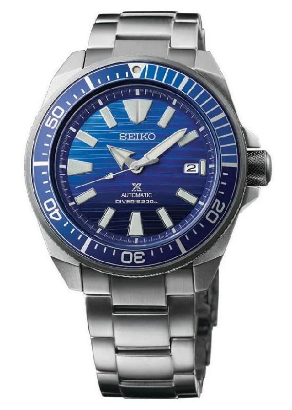 Seiko Prospex SRPC93K1 Save The Ocean Automatic Watch for Men's