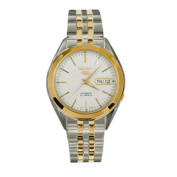 SEIKO SNKL24K1 Automatic Two-tone Stainless Steel Watch for Men