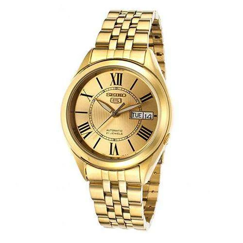 SEIKO SNKL38K1 Automatic Gold Stainless Steel Watch for Men