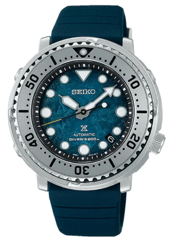 Seiko SRPH77K1 Prospex Save The Ocean Automatic Watch Men