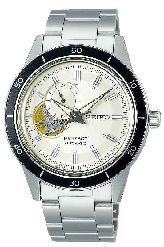 Seiko SSA423J1 Presage Style60's Open Heart Automatic Watch Men